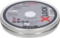 Bosch Accessoires X-LOCK Slijpschijfblik 10x Standard for Inox 10x115x1x22.23mm, recht - 1 stuk(s) - 2608619266