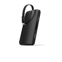 SATECHI USB-C Multipoort Adapter, USB-C Hub 9-in-1, On-The-Go Multipoort Adapter - Voor M2/ M1 Macbook Pro/Air, M2/ M1 iPad Pro/Air, M2 Mac Mini, iMac M1 (Zwart)