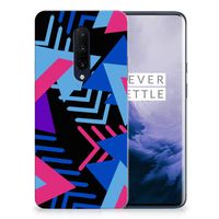 OnePlus 7 Pro TPU Hoesje Funky Triangle - thumbnail