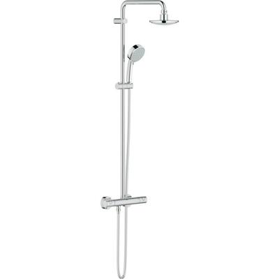 Doucheset Grohe Tempesta Cosmopolitan Douchesysteem met Hoofddouche en Thermostatische Kraan Chroom Doucheset Grohe Tempesta Cosmopolitan Douchesysteem met Hoofddouche en Thermostatische Kraan Chroom