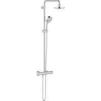 Doucheset Grohe Tempesta Cosmopolitan Douchesysteem met Hoofddouche en Thermostatische Kraan Chroom