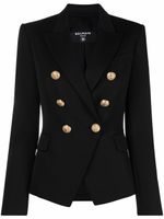 Balmain blazer à boutonnière croisée - Noir