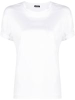 Kiton t-shirt en coton à poche poitrine - Blanc