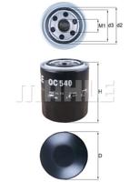 Oliefilter MAHLE, Diameter (mm)93,2mm, u.a. für KIA, Hyundai - thumbnail