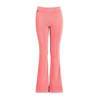 America Today Junior fluwelen flared broek roze