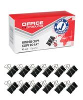 Klipy do akt 41mm Office Products 12 sztuk