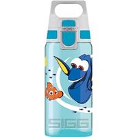 SIGG VIVA ONE Disney kinderdrinkfles (0.5 L), vervuilingsvrije kinderfles met lekvrij deksel, sportdrinkfles voor één hand