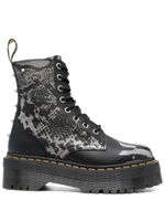 Dr. Martens bottes Jadon à plateforme - Noir