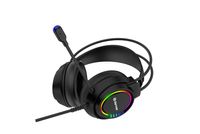 Denver GHS-130 hoofdtelefoon/headset Bedraad Hoofdband Gamen Zwart - thumbnail