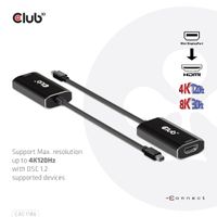 club3D AV Adapter Adapter MiniDisplayPort - HDMI [HDMI - Mini-displayport] 3840 x 2160 Pixel - thumbnail