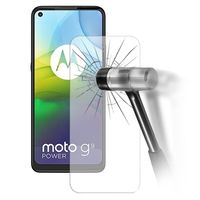 Motorola Moto G9 Power Tempered Glass Screenprotector - 9H - Doorzichtig - thumbnail