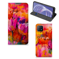 Bookcase OPPO A73 5G Tulips - thumbnail