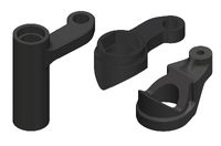 Team Corally - Steering Bellcrank - Parts A-B-C - Composite - 1 set (C-00180-036) - thumbnail