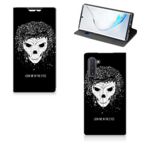 Mobiel BookCase Samsung Galaxy Note 10 Skull Hair