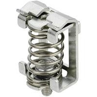 Weidmüller 1712311001-1 Schirmanschlussklemme suitable for (Details): 10 x 3mm Sammelschiene 1 pc(s)