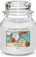 Yankee Candle Geurkaars Medium Coconut Splash - 13 cm / ø 11 cm - thumbnail