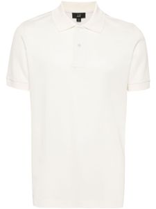 Dunhill chemise en piqué à manches courtes - Tons neutres