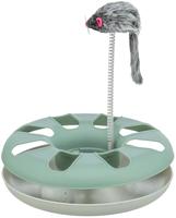 Trixie 4135 Crazy Circle mit Plüschmaus, ø 24 × 29 cm