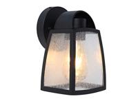 Eco Light buitenwandlamp KELSEY, gegoten aluminium, zwart