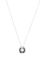 Damiani collier D.Icon en or blanc 18ct à pendentif serti de diamants - Argent - thumbnail