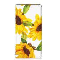 Smart Cover voor Google Pixel 8A Zonnebloemen