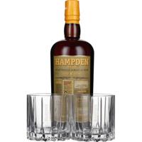 Hampden 8 years Pure Jamaican Rum Giftset 70CL