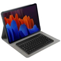 Just in Case Samsung Galaxy Tab S7 Plus Premium Toetsenbord Hoes Zwart QWERTY