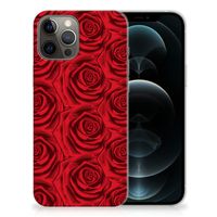 iPhone 12 Pro Max TPU Case Red Roses - thumbnail