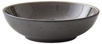 F&H BITZ - Pasta Bow/Pastakom - D 20cm - Grijs, Zwart/Grijs, Zwart - Aardewerk