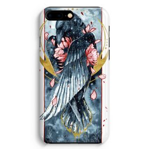 Golden Raven: iPhone 8 Plus Volledig Geprint Hoesje