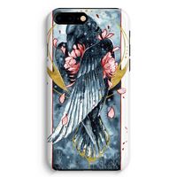 Golden Raven: iPhone 8 Plus Volledig Geprint Hoesje - thumbnail