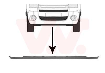 Spoiler ** Equipart ** VAN WEZEL, Inbouwplaats: Voor, u.a. fÃ¼r CitroÃ«n, Peugeot