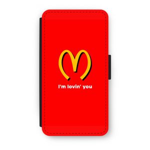 I'm lovin' you: iPhone X Flip Hoesje