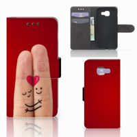 Samsung Galaxy A3 2016 Wallet Case met Pasjes Liefde - Origineel Romantisch Cadeau