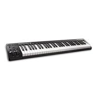 M-Audio Keystation 61MKIII - 61-toetsen USB MIDI Keyboard Controller met Pitch- / Modulatiewielen, Plug & Play (Mac/PC) Connectiviteit, Gratis Online / App-lessen en Softwareproductiesuite Inbegrepen