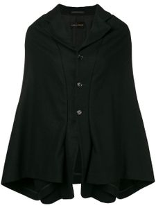 Comme Des Garçons Pre-Owned veste oversize façon cape - Noir