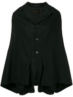 Comme Des Garçons Pre-Owned veste oversize façon cape - Noir - thumbnail