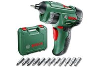 Bosch Groen PSR Select 3.6V Li-Ion accu schroevendraaier set (1.5Ah accu) in koffer - 0603977005