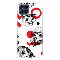 Extreme Case Samsung Galaxy M53 Skull Red