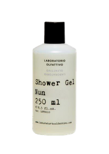 Laboratorio Olfattivo Nun 250 ml Douchegel Lichaam & haar Amber, Bergamot, Jasmijn, Citroen, Lotus, Muskus, Neroli, Peer, Ylang-ylang