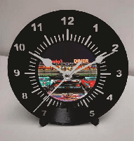 Vinyl Bureau klok Yesterday's Diner