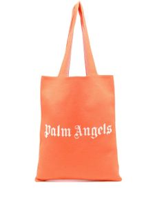 Palm Angels sac cabas à logo imprimé - Orange