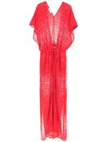 Amir Slama knit beach dress - Rouge