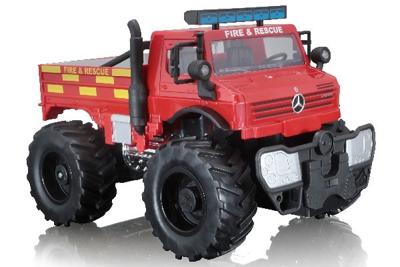 Maisto - M-B U5000 Unimog (Fire Rescue) R/C 1:16 27Mhz (140031)