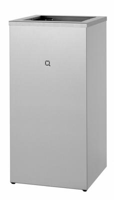Q-bic Line Qbic-line afvalbak open 85l QWBO85 SSL - RVS Q-bic Line Qbic-line afvalbak open 85l QWBO85 SSL - RVS