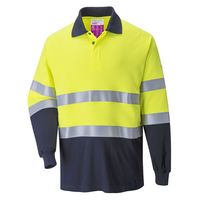 Portwest FR74 FR Hi-Vis 2-Tone Polo Shirt - thumbnail