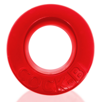 Oxballs Cock-B - Padded Bigger Bulge Cockring - Red - thumbnail