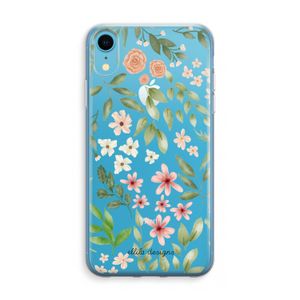 Botanical sweet flower heaven: iPhone XR Transparant Hoesje