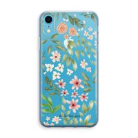 Botanical sweet flower heaven: iPhone XR Transparant Hoesje - thumbnail