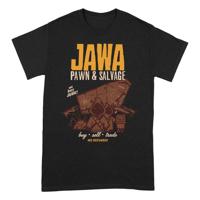 Star Wars T-Shirt Jawa Pawn & Salvage Size L